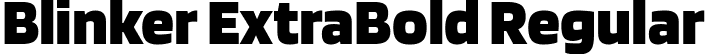 Blinker ExtraBold Regular font | Blinker-ExtraBold.ttf