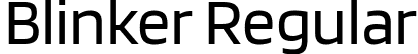 Blinker Regular font | Blinker-Regular.ttf