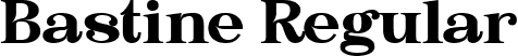 Bastine Regular font | Bastine.ttf