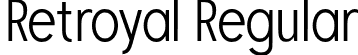 Retroyal Regular font | Retroyal-Regular.otf