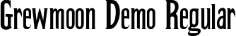 Grewmoon Demo Regular font | grewmoon-demo.ttf