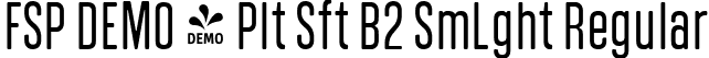 FSP DEMO - Plt Sft B2 SmLght Regular font | Fontspring-DEMO-polatesoftb2-semilight.ttf