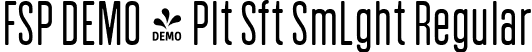 FSP DEMO - Plt Sft SmLght Regular font | Fontspring-DEMO-polatesoft-semilight.ttf