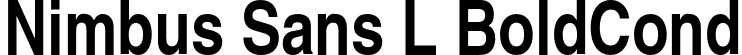 Nimbus Sans L BoldCond font | nimbus-sans-l_bold-condensed.otf