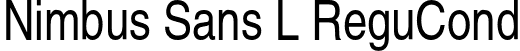 Nimbus Sans L ReguCond font | nimbus-sans-l_regular-condensed.otf