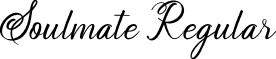 Soulmate Regular font | soulmate.ttf