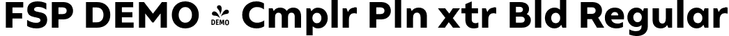 FSP DEMO - Cmplr Pln xtr Bld Regular font | Fontspring-DEMO-compilerplain-extrabold.otf