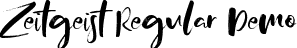 Zeitgeist Regular Demo font | zeitgeist-regulardemo.ttf