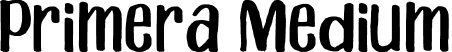 Primera Medium font | primera.ttf