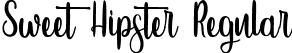 Sweet Hipster Regular font | sweet-hipster.ttf