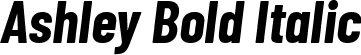 Ashley Bold Italic font | ashley-bolditalic.otf