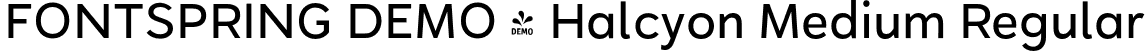 FONTSPRING DEMO - Halcyon Medium Regular font | Fontspring-DEMO-halcyon-medium.otf