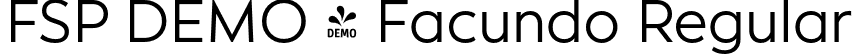 FSP DEMO - Facundo Regular font | Fontspring-DEMO-facundo-regular.otf