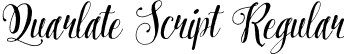 Quarlate Script Regular font | quarlate-script.ttf