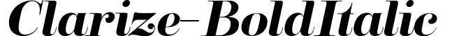 Clarize-BoldItalic  font | Clarize-BoldItalic.ttf