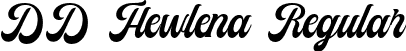 DD Hewlena Regular font | hewlena.otf