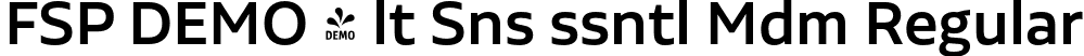 FSP DEMO - lt Sns ssntl Mdm Regular font | Fontspring-DEMO-aaltosansessential-medium.otf