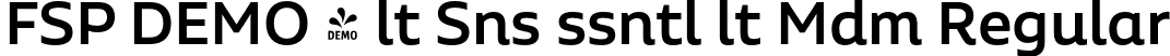 FSP DEMO - lt Sns ssntl lt Mdm Regular font | Fontspring-DEMO-aaltosansessentialalt-medium.otf