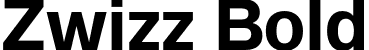 Zwizz Bold font | Zwizz-Bold.otf