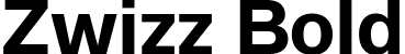 Zwizz Bold font | zwizz-bold.ttf