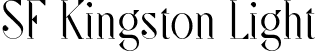 SF Kingston Light font | sf-kingston-light.otf