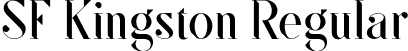 SF Kingston Regular font | sf-kingston-regular.otf