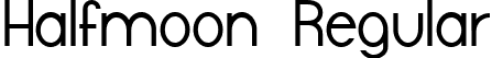 Halfmoon Regular font | halfmoon-regular.ttf