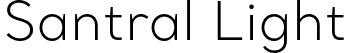 Santral Light font | taner-ardali-santral-light.otf