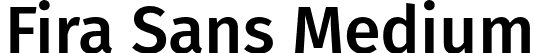 Fira Sans Medium font | FiraSans-Medium.otf
