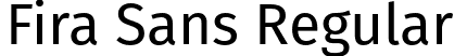 Fira Sans Regular font | FiraSans-Regular.otf