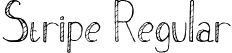 Stripe Regular font | Stripe.ttf