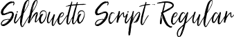 Silhouetto Script Regular font | silhouetto-script.ttf