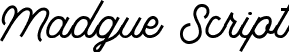 Madgue Script font | madgue-script.ttf