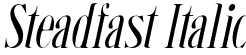 Steadfast Italic font | Steadfast-Ita.otf