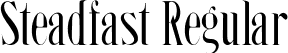 Steadfast Regular font | Steadfast-Reg.ttf