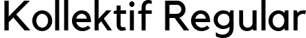 Kollektif Regular font | kollektif.ttf