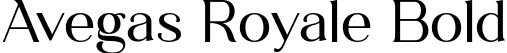 Avegas Royale Bold font | AvegasRoyale Bold.otf