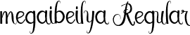 megaibeilya Regular font | megaibeilya.otf