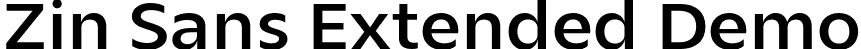 Zin Sans Extended Demo font | carnokytype-zin-sans-extended-demo.otf