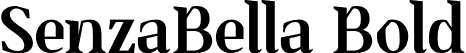 SenzaBella Bold font | senzabella-bold.otf