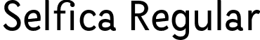 Selfica Regular font | nootype-selfica.otf