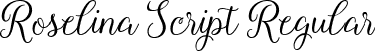 Roselina Script Regular font | Roselina Script.ttf