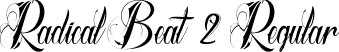 Radical Beat 2 Regular font | Radical Beat 2.ttf