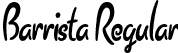 Barrista Regular font | Barrista-Regular.otf