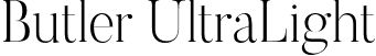 Butler UltraLight font | Butler_Ultra_Light.otf