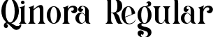 Qinora Regular font | Qinora.ttf