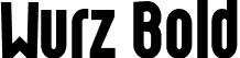 Wurz Bold font | Wurz-bold.otf