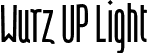 Wurz UP Light font | Wurz-UP-light.otf