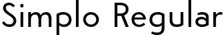 Simplo Regular font | Simplo-Regular.otf