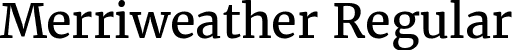 Merriweather Regular font | Merriweather-Regular.ttf